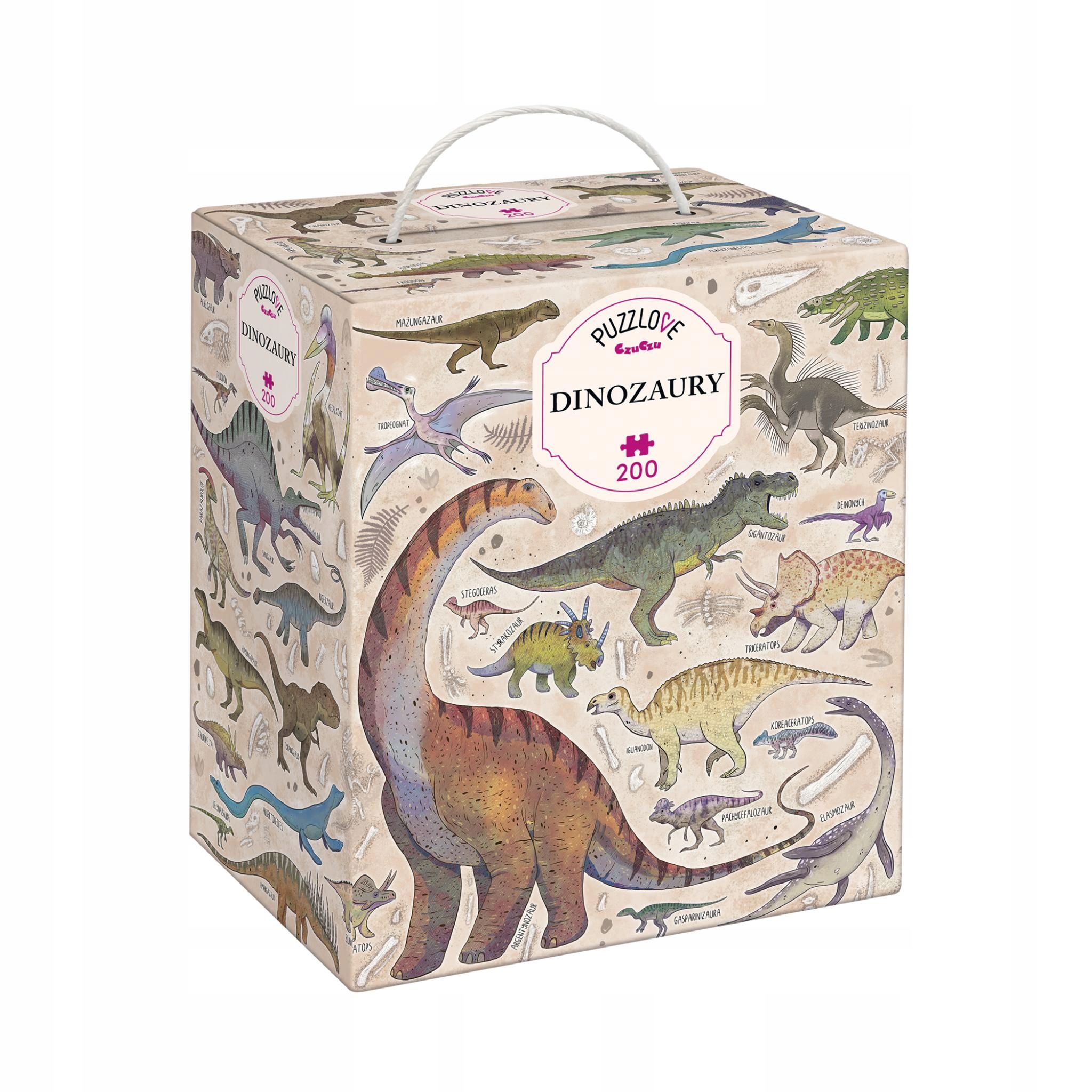 Puzzle - 200 Pieces - Dinosaurs