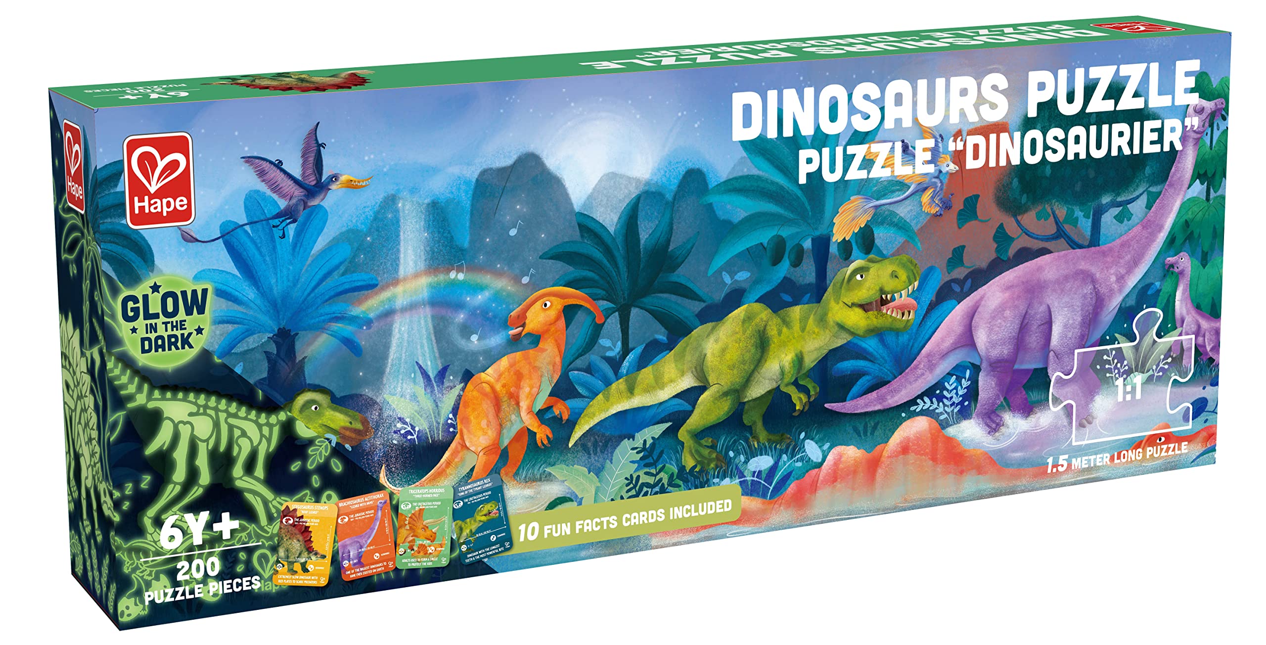Puzzle - 200 Pieces - Dinosaurs