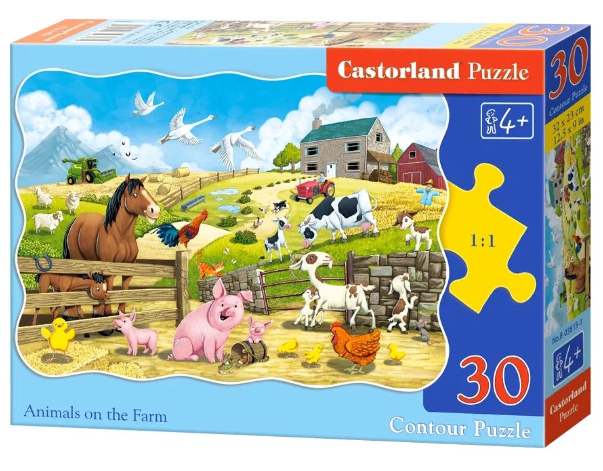 Puzzle - 30 Pieces - Animals
