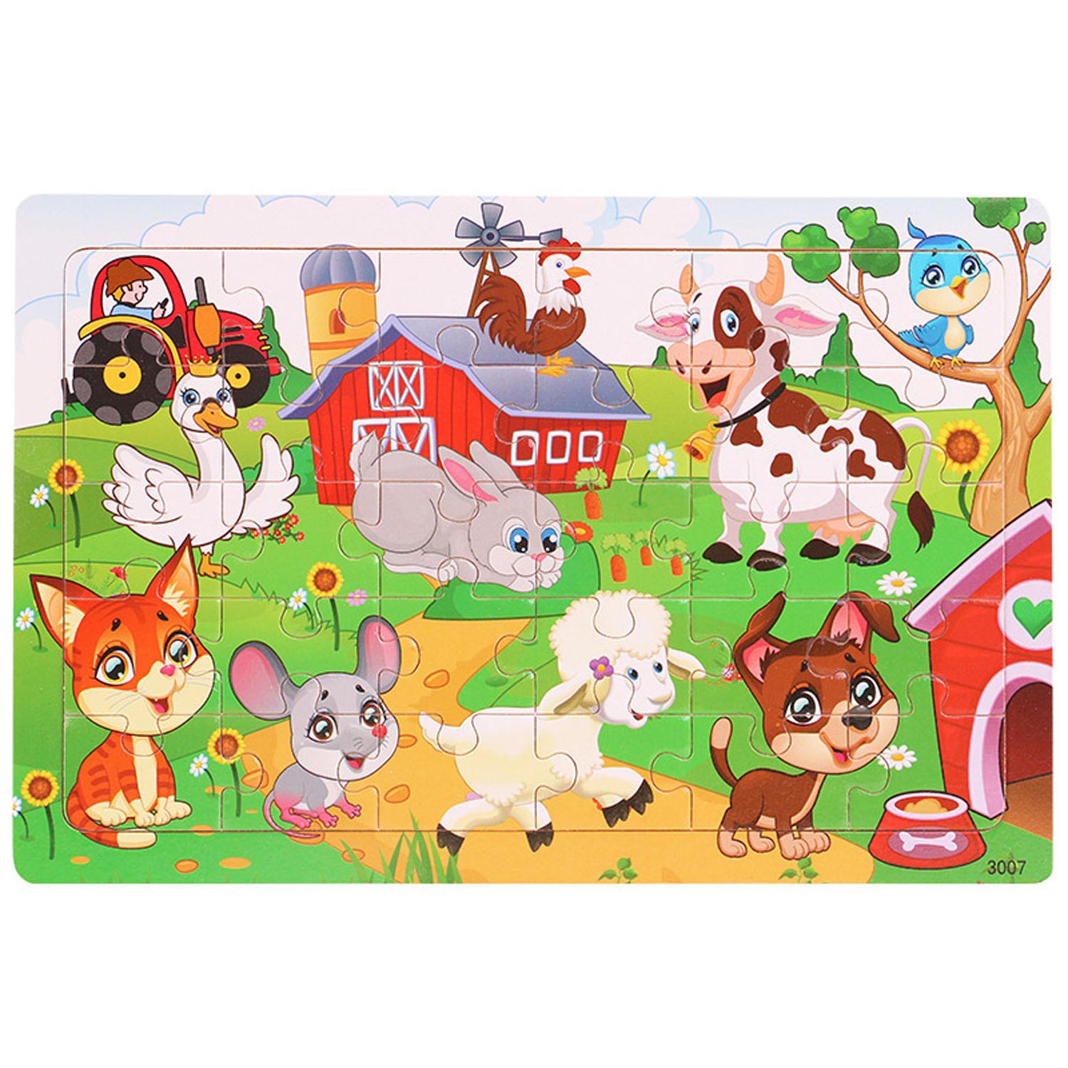 Puzzle - 30 Pieces - Animals