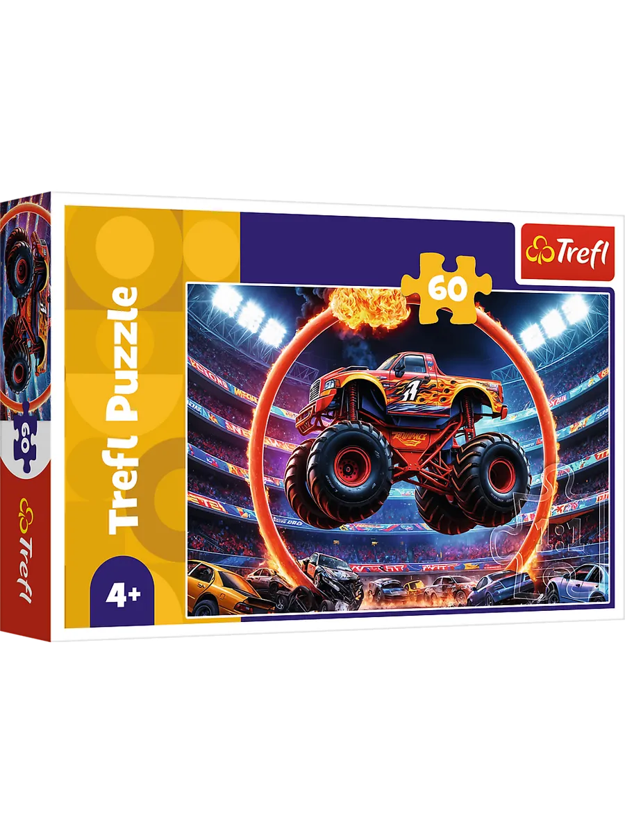 Puzzle - 60 Pieces - Vehicles