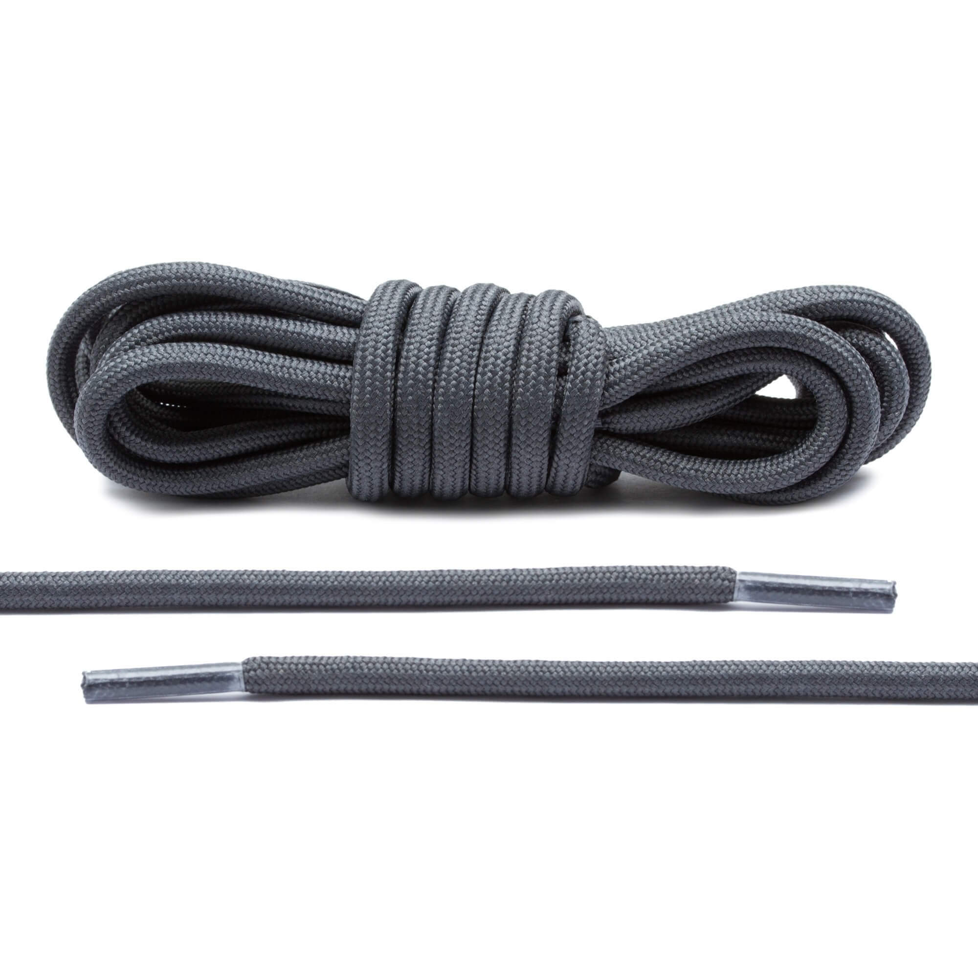 Quality Charcoal Shoe Laces