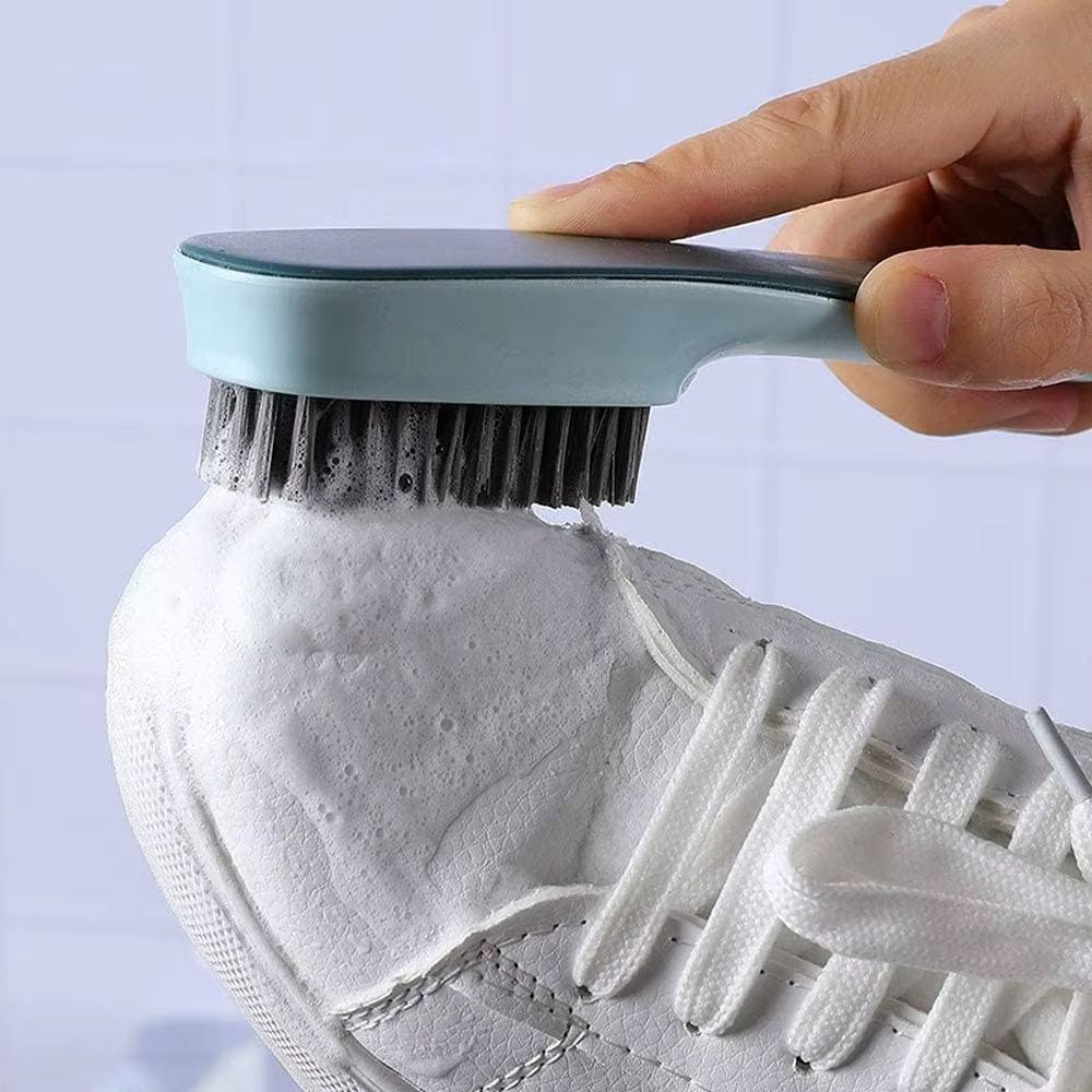 Quality Grey Shoe Brush