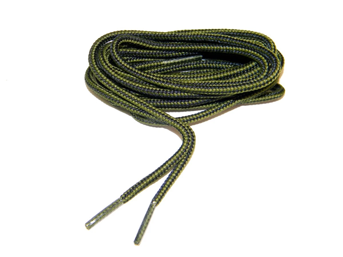 Quality Olive Shoe Laces