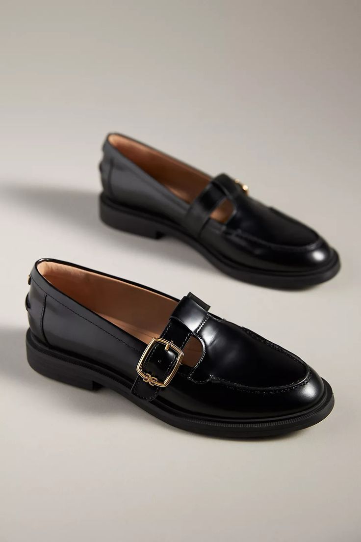 Refined Black Dress Shoes