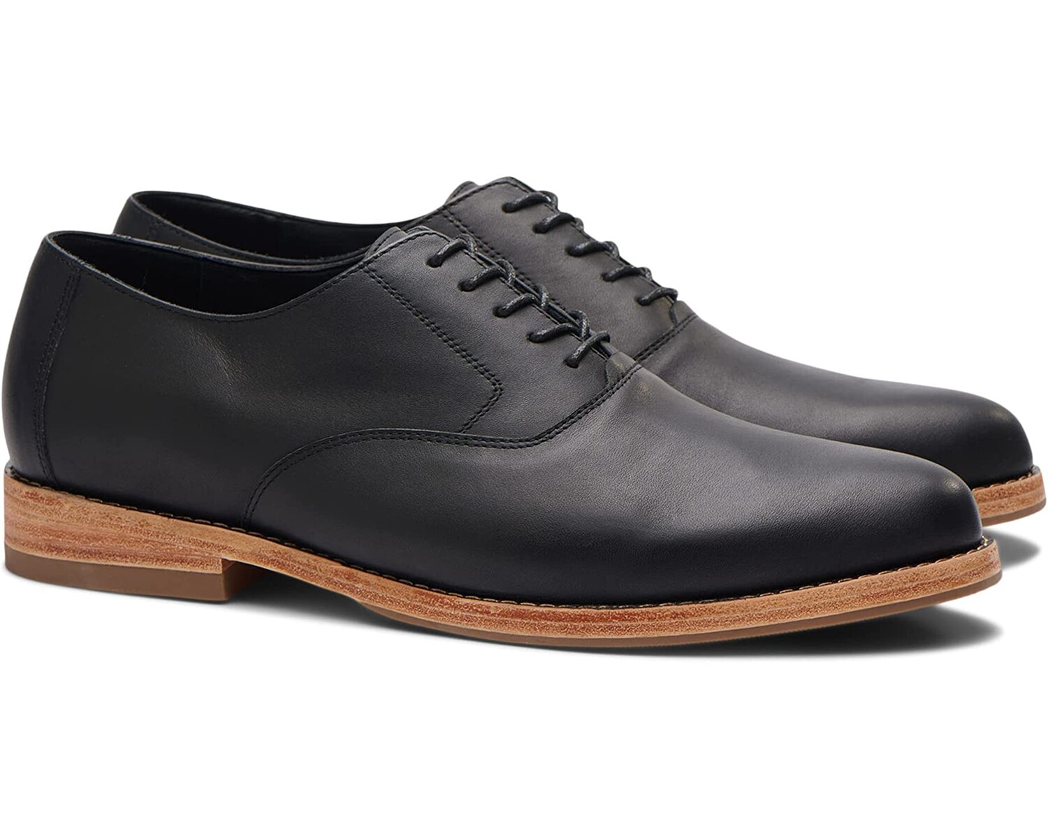 Refined Black Oxford Shoes