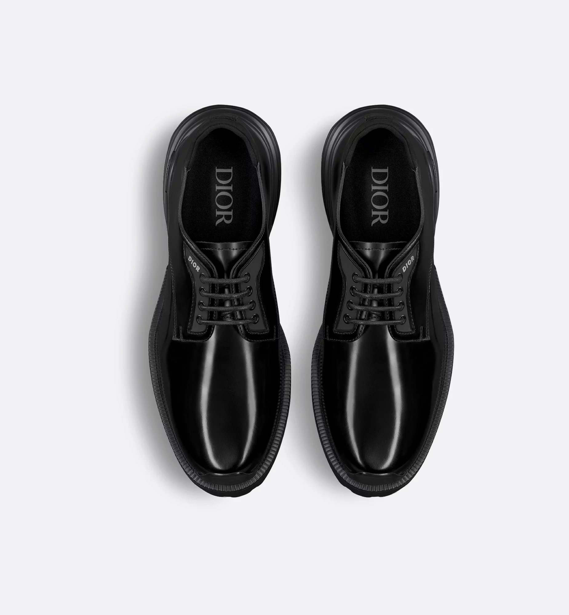 Refined Camel Derby Shoes