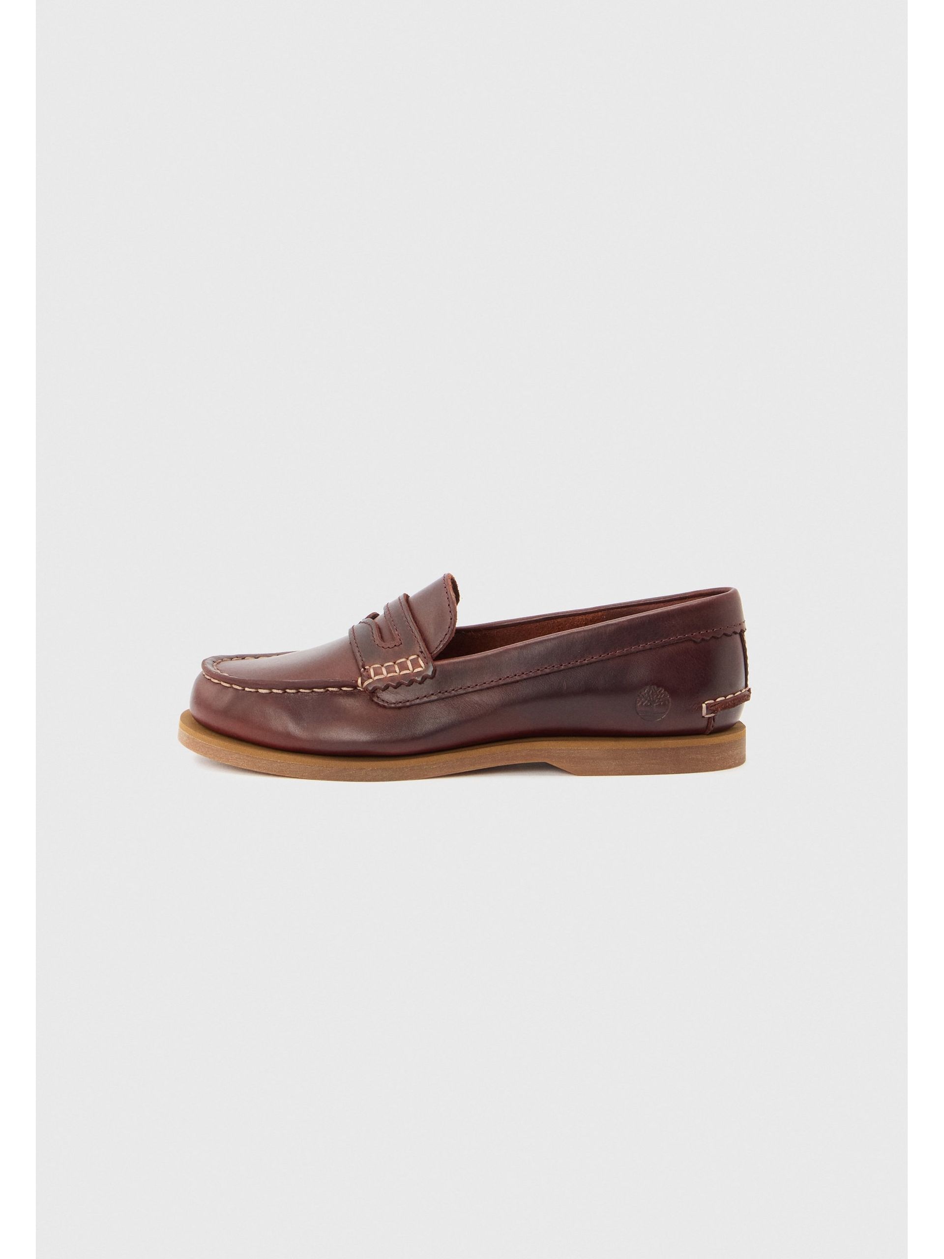 Relaxed Burgundy Slip-Ons