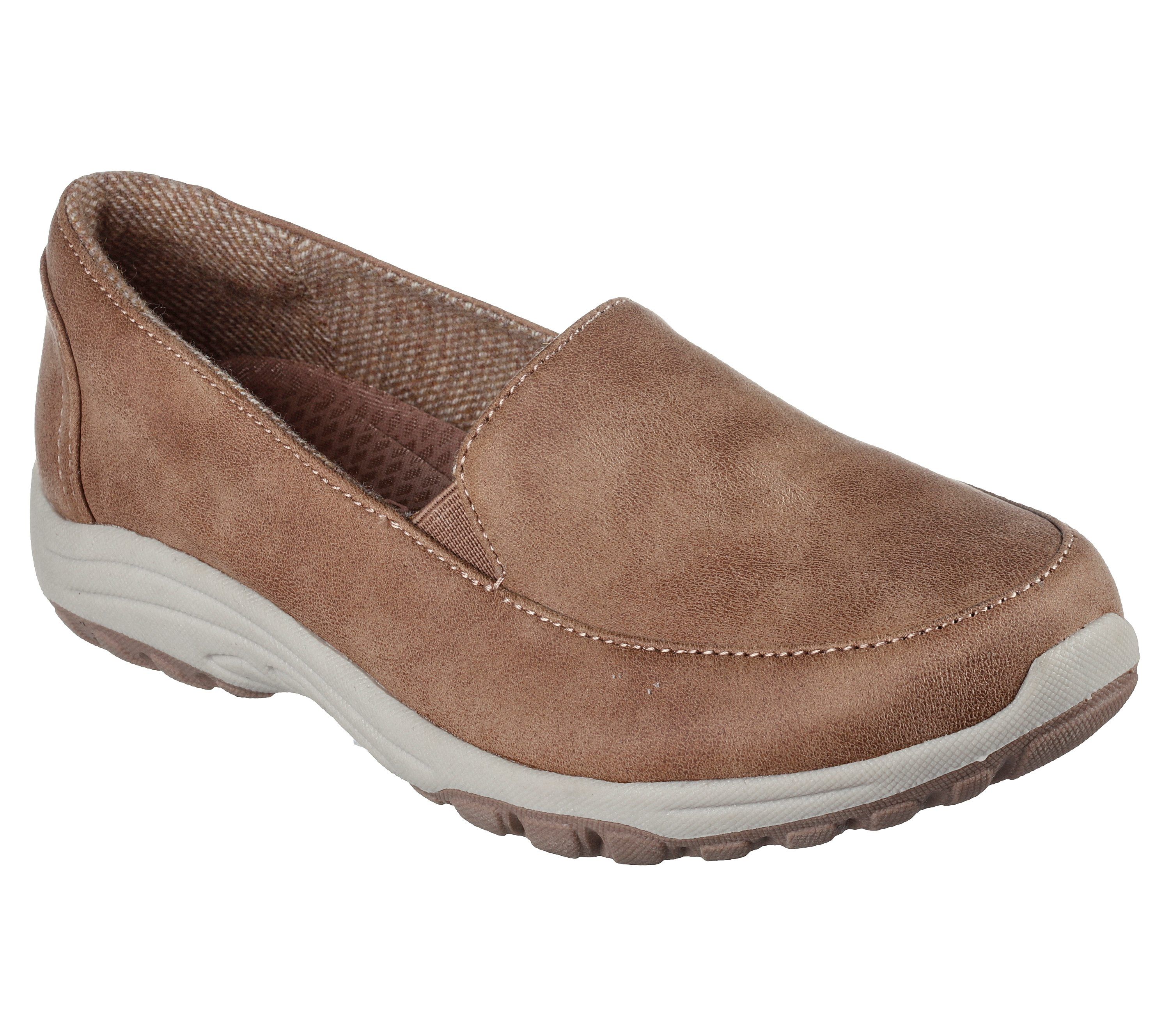 Relaxed Burgundy Slip-Ons
