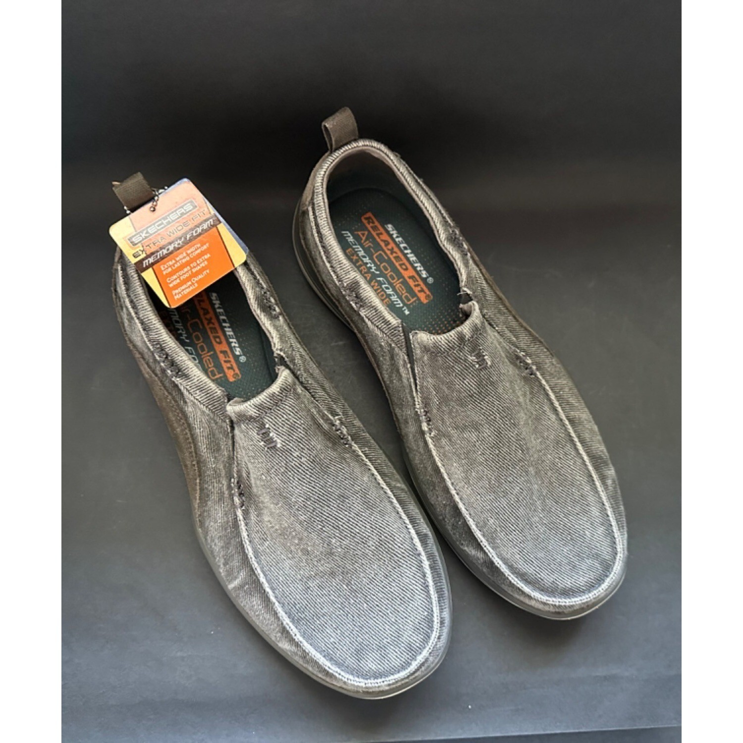 Relaxed Charcoal Loafers