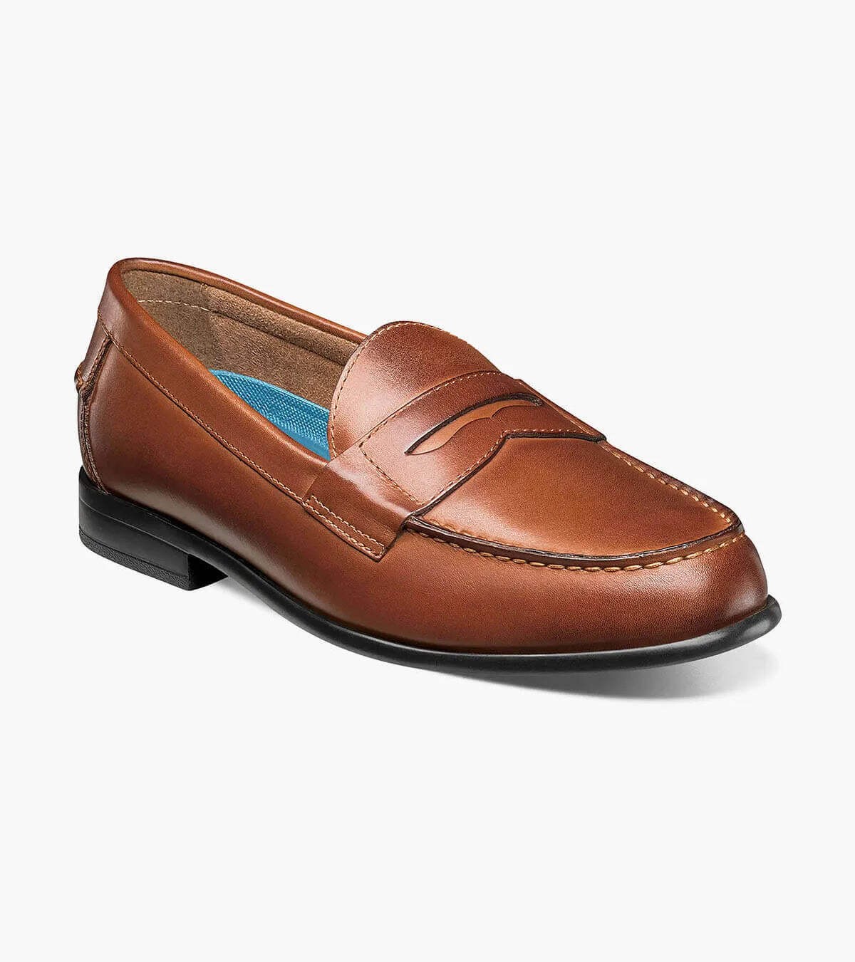 Relaxed Cognac Canvas Shoes