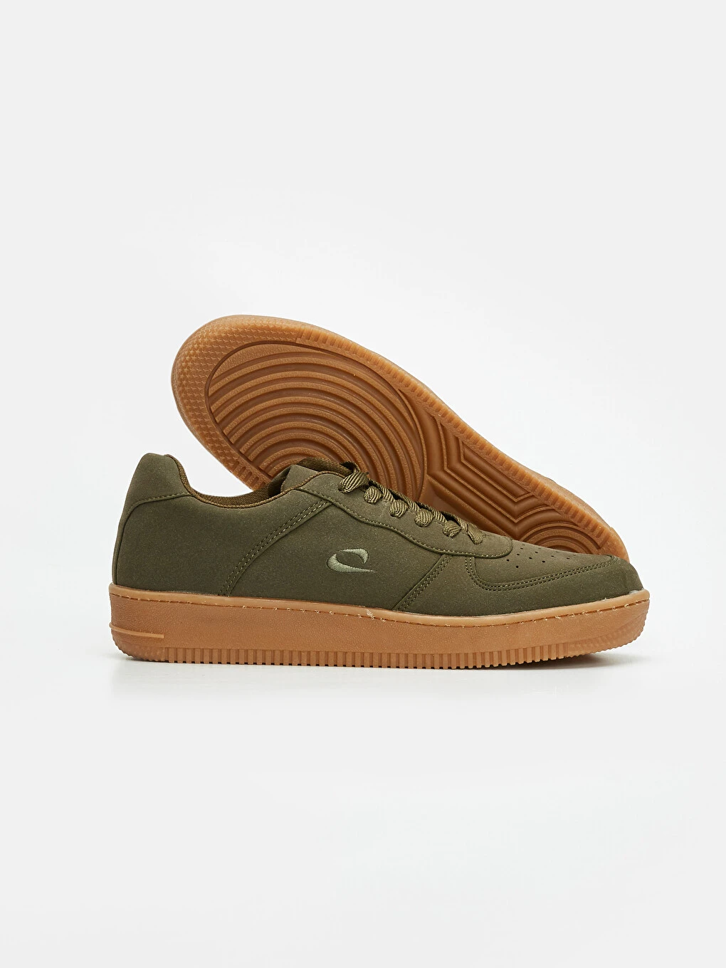 Relaxed Khaki Sneakers