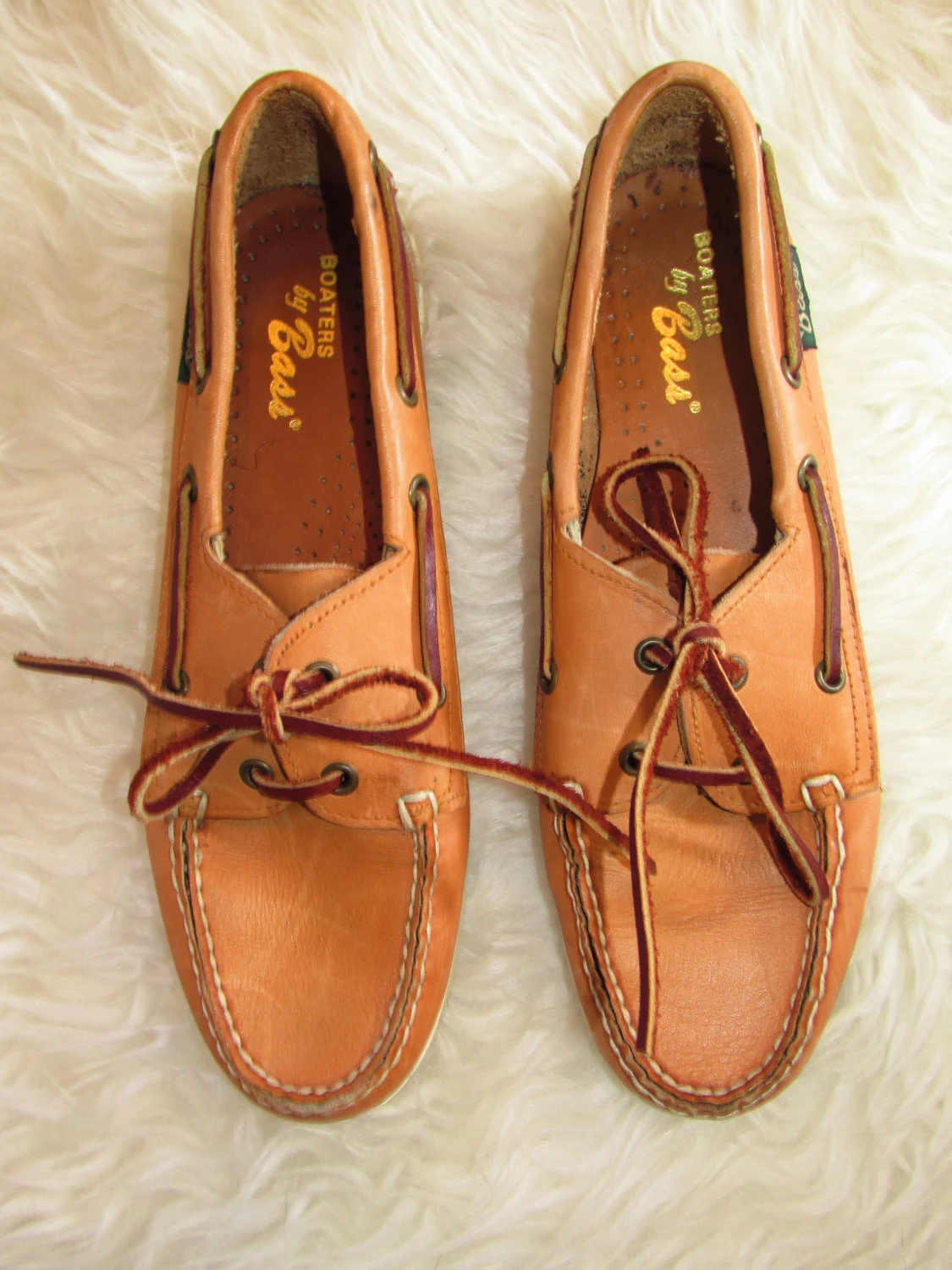 Relaxed Tan Boat Shoes