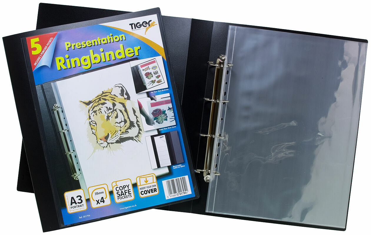 Ring Binder - 50mm - A4 - Black