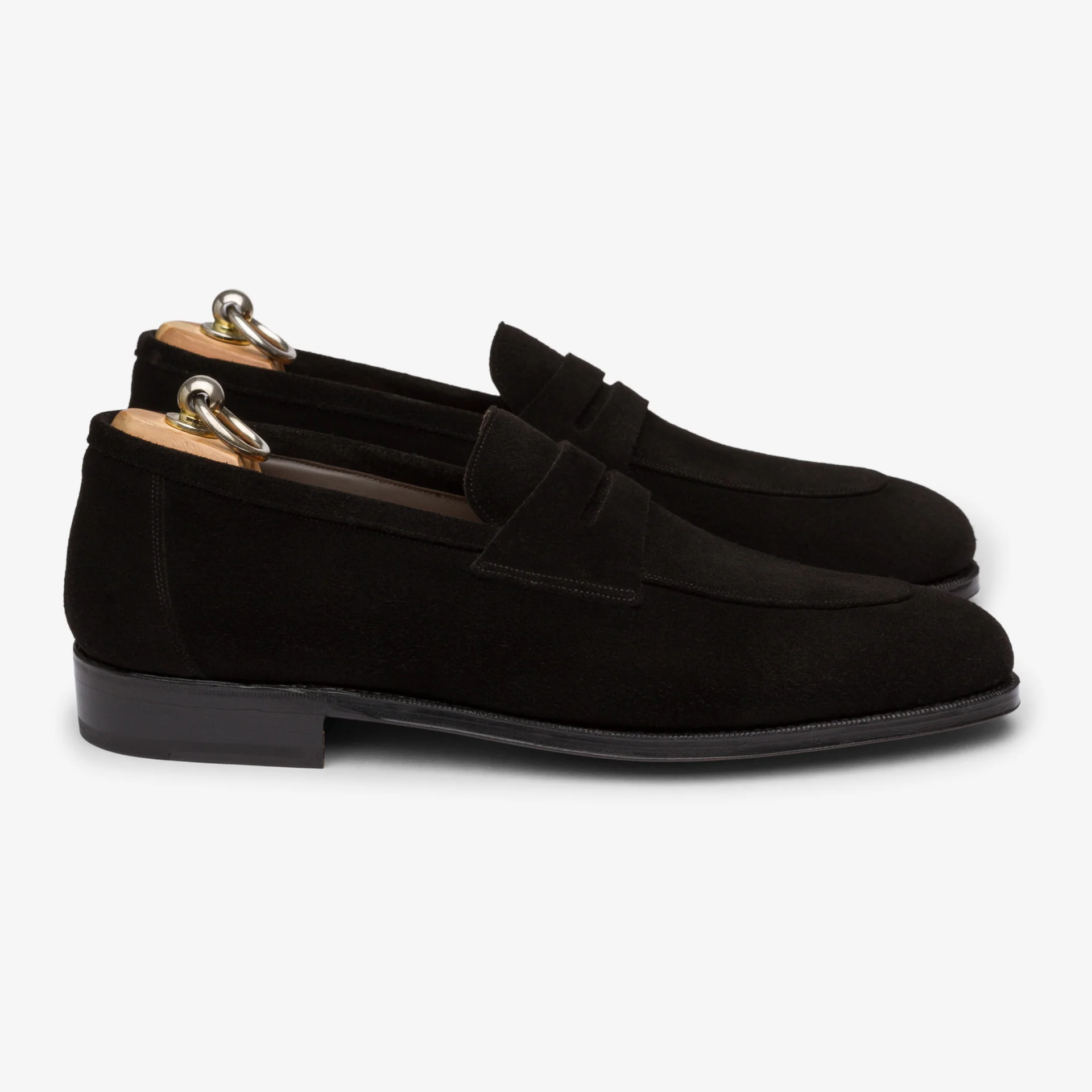 Royal Black Loafers