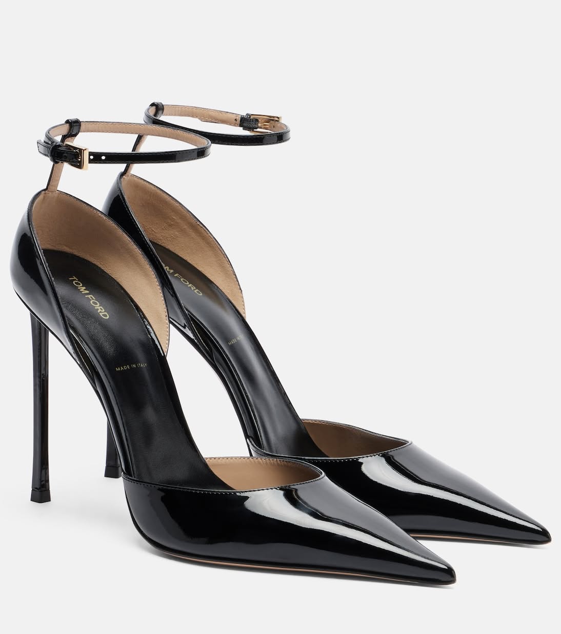 Royal Black Patent Leather Shoes