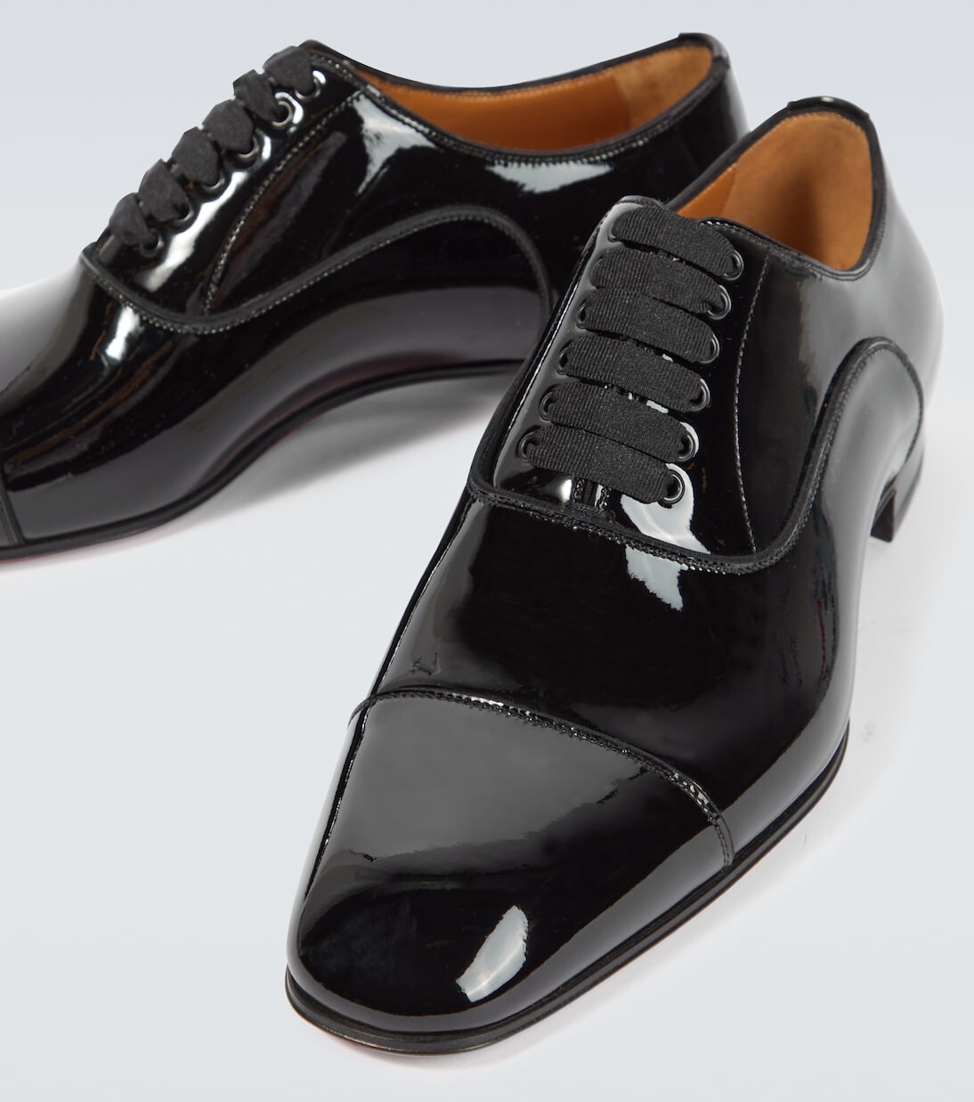 Royal Black Patent Leather Shoes