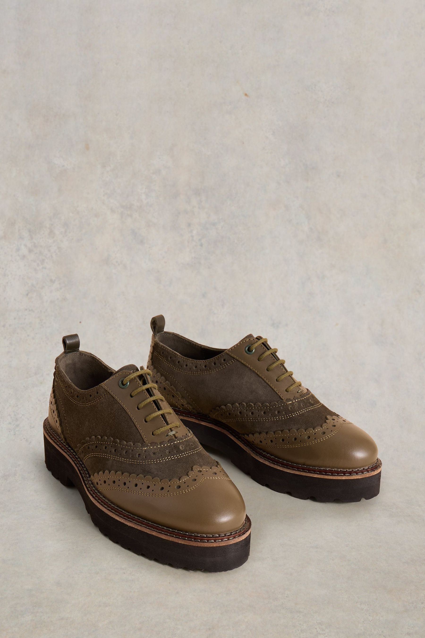Royal Khaki Brogues