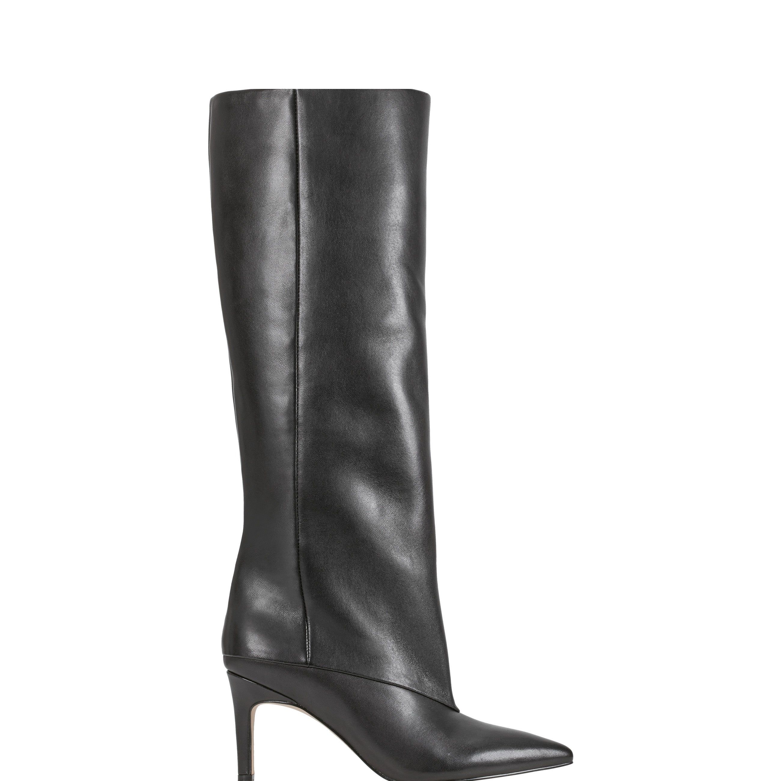 Rugged Black Dress Boots