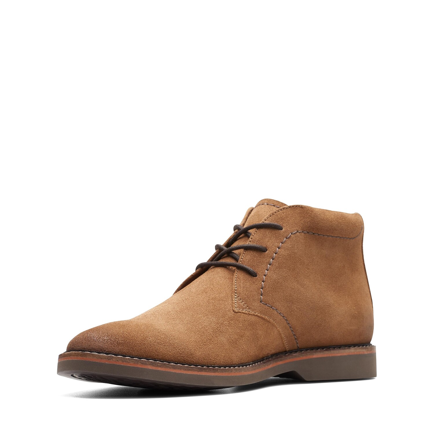 Rugged Cognac Desert Boots
