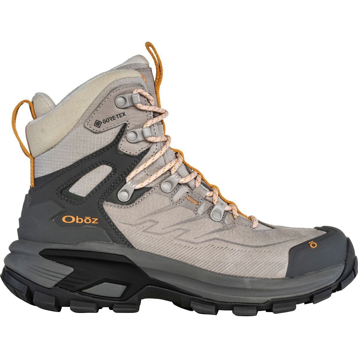 Rugged Grey Hiking Boots