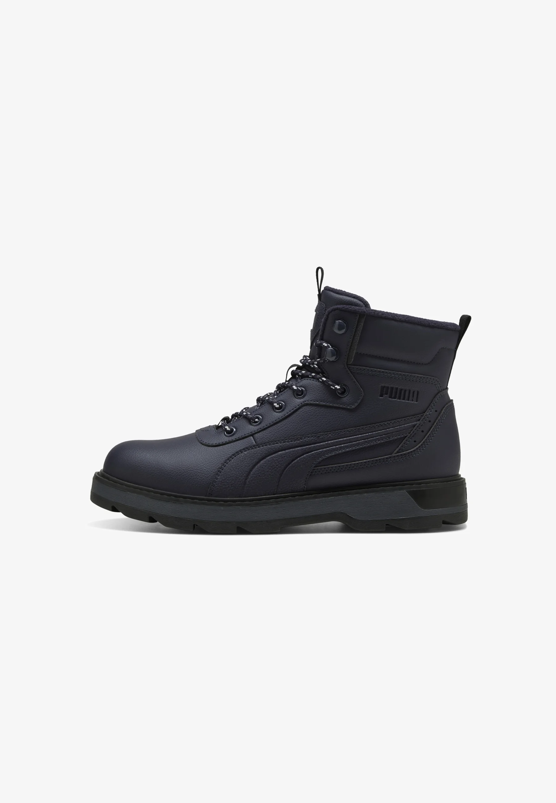 Rugged Navy Blue Desert Boots