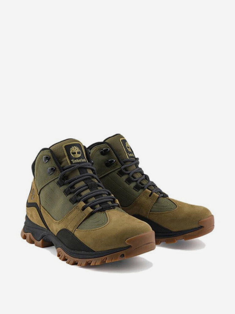 Rugged Olive Hiking Boots