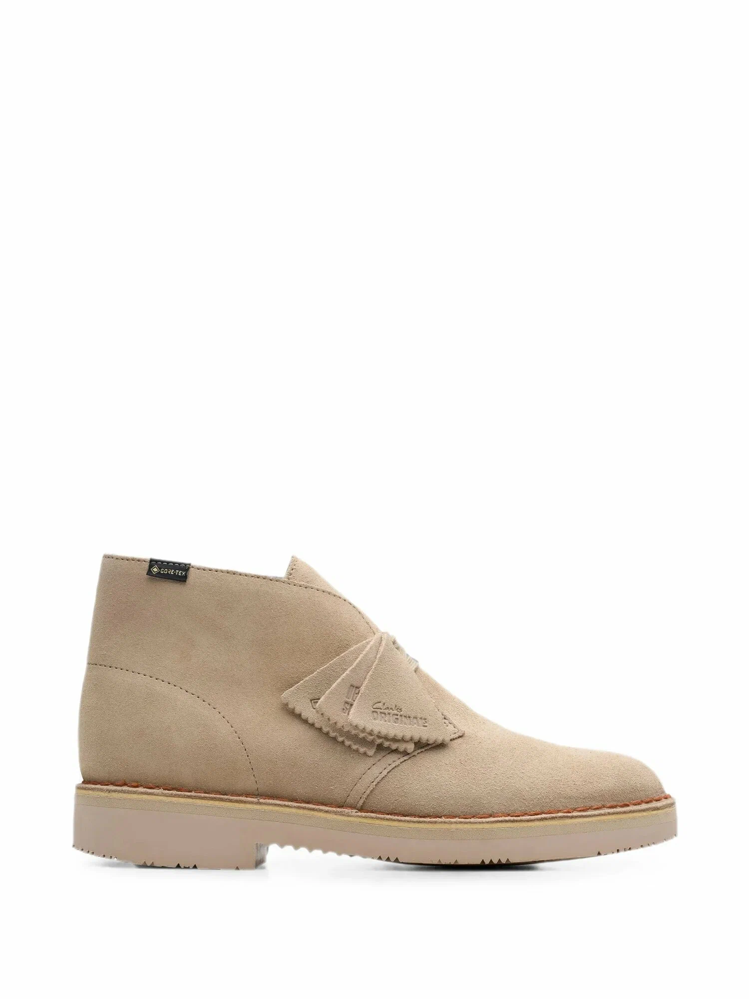 Rugged White Desert Boots