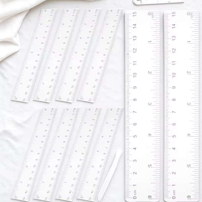 Ruler - 10cm - Plastic - Clear