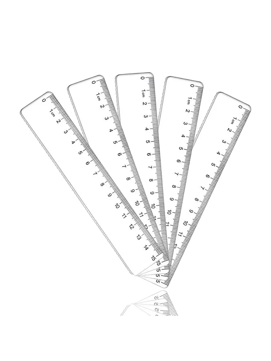 Ruler - 15cm - Set of 5