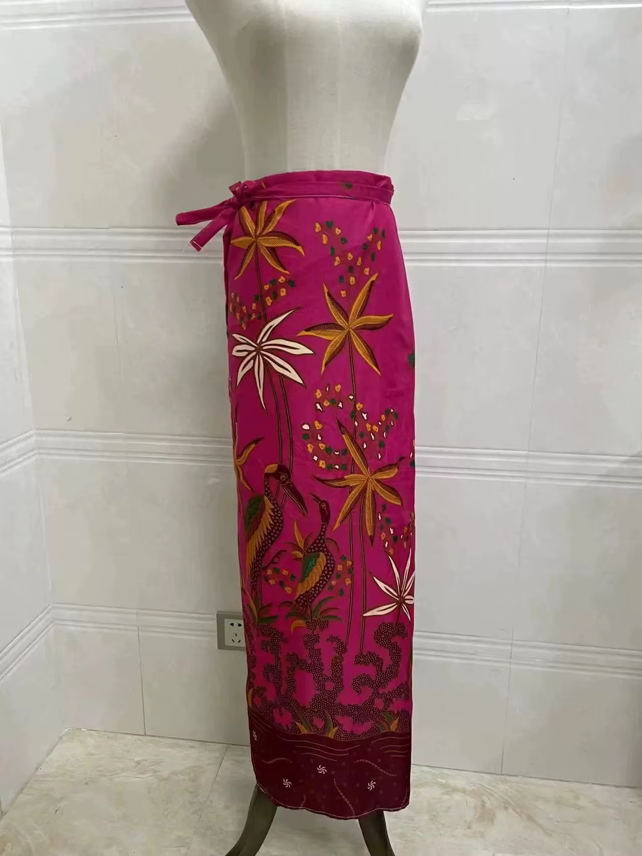 Sarong - Maroon