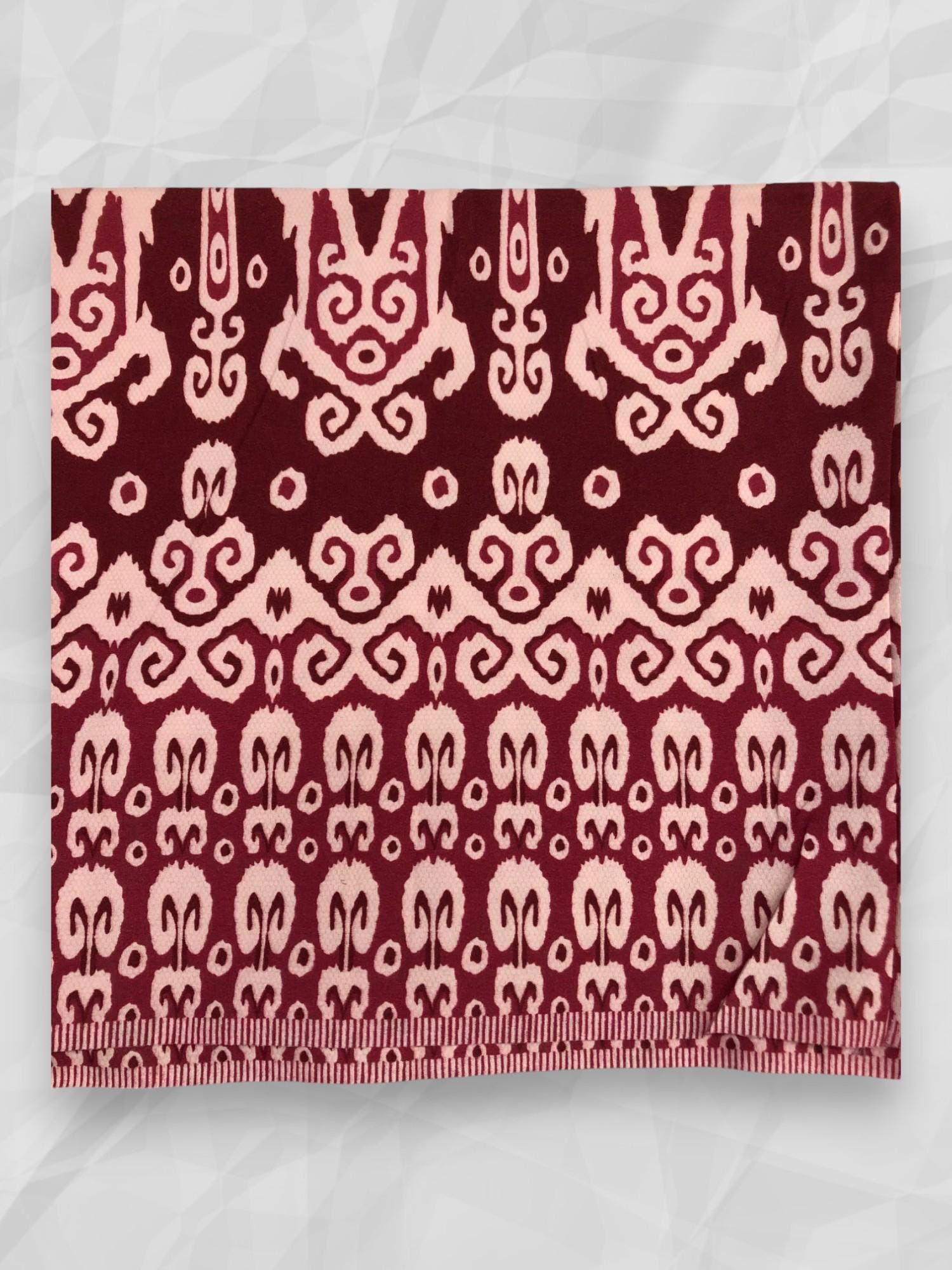 Sarong - Maroon