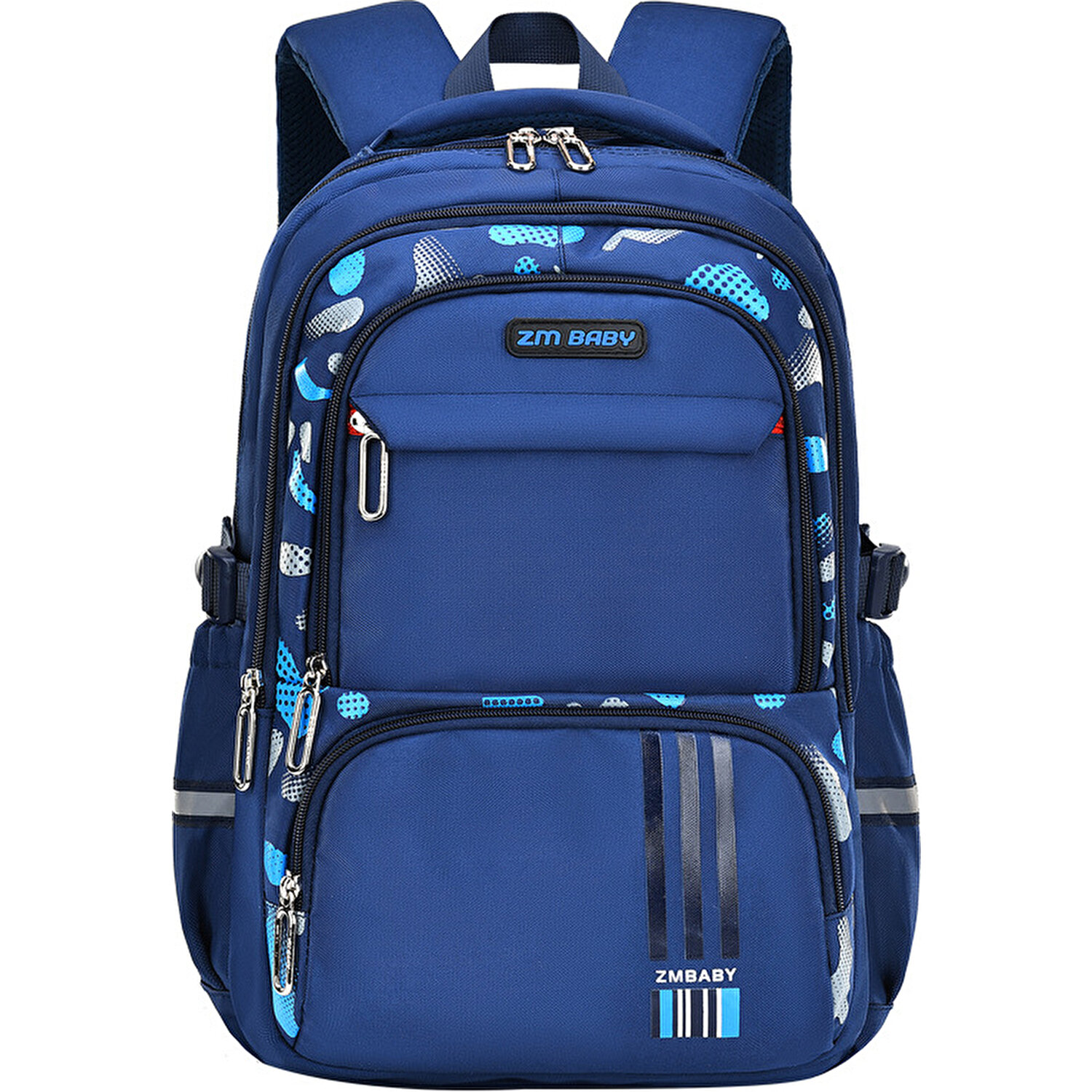 School Bag - Backpack - Large - Blue