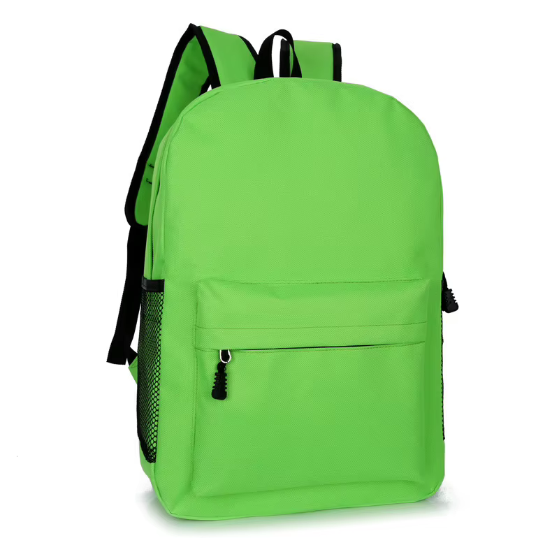 School Bag - Backpack - Medium - Green