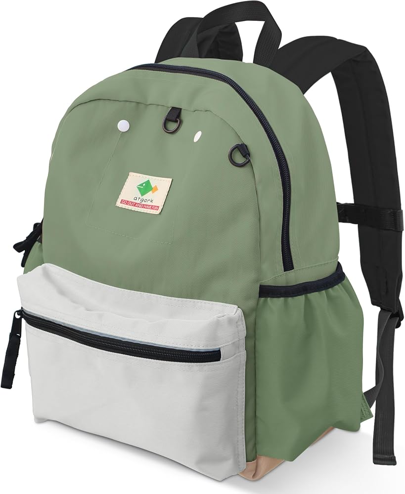 School Bag - Backpack - Medium - Green