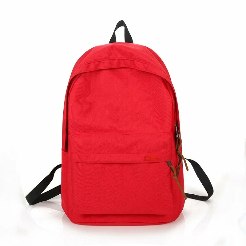School Bag - Backpack - Medium - Red