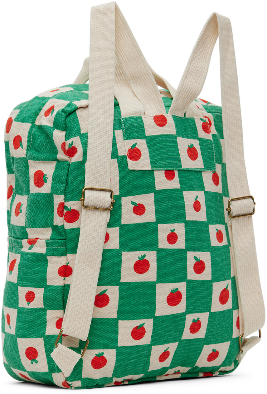 School Bag - Backpack - Small - Green
