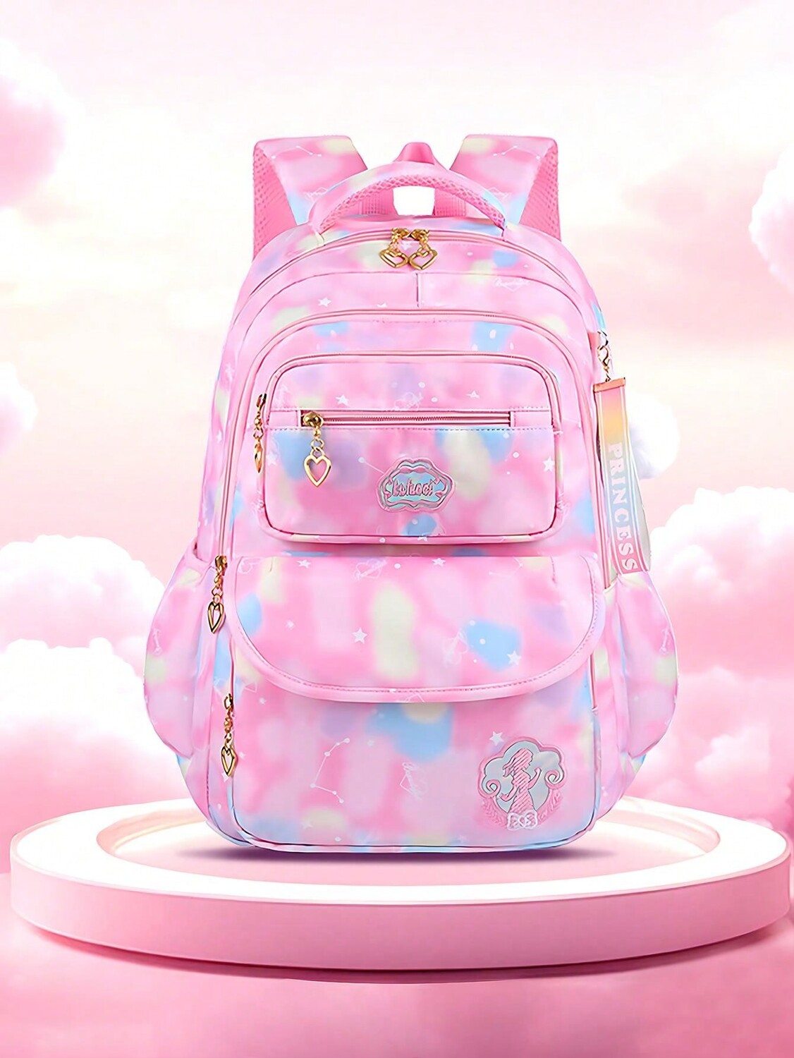School Bag - Backpack - Small - Pink