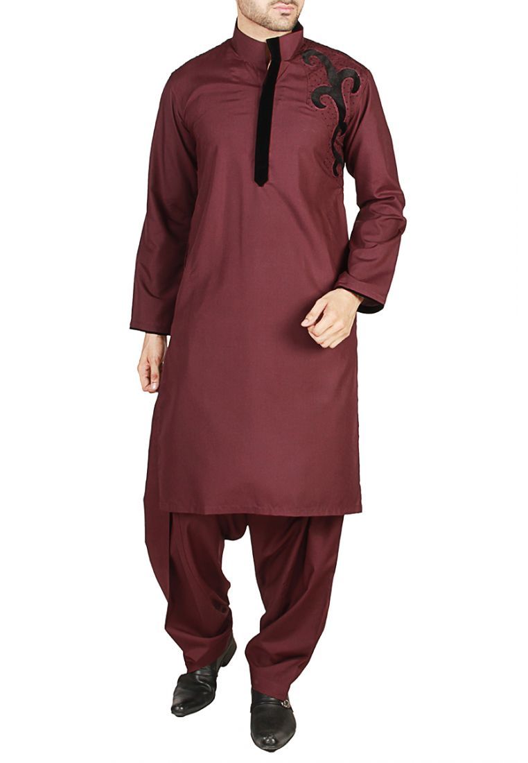 Shalwar Kameez - Maroon