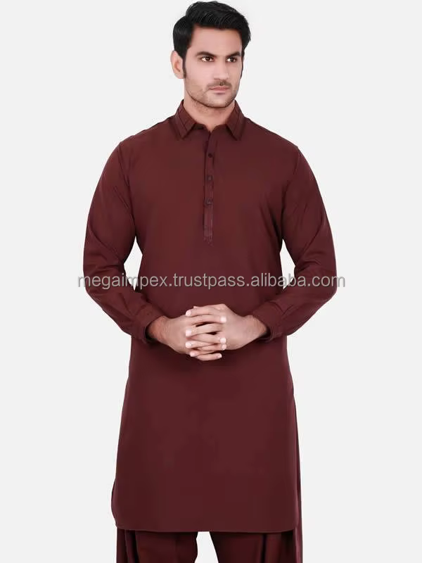 Shalwar Kameez - Maroon