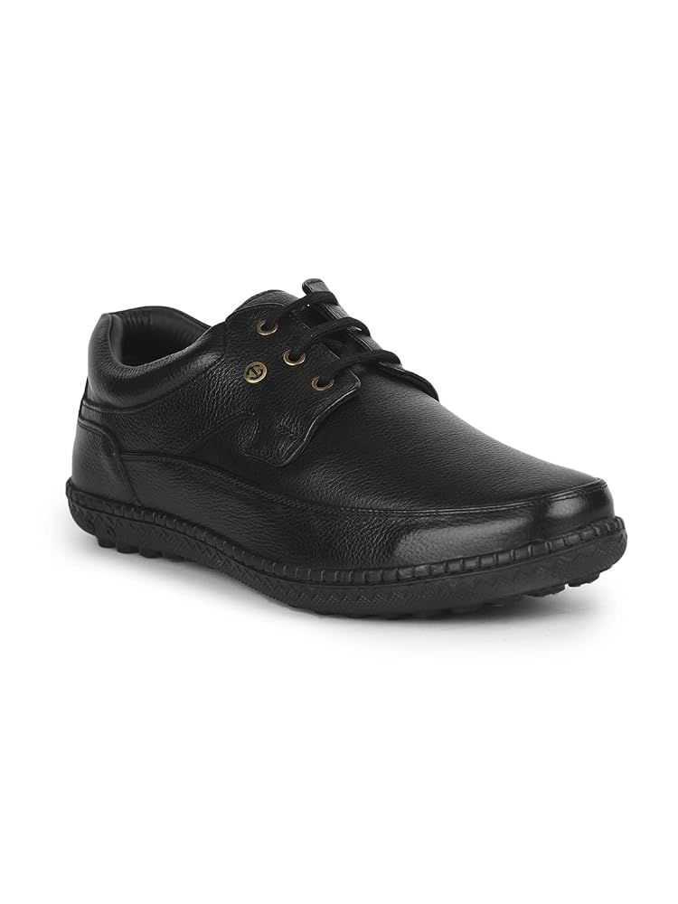Sharp Charcoal Formal Shoes