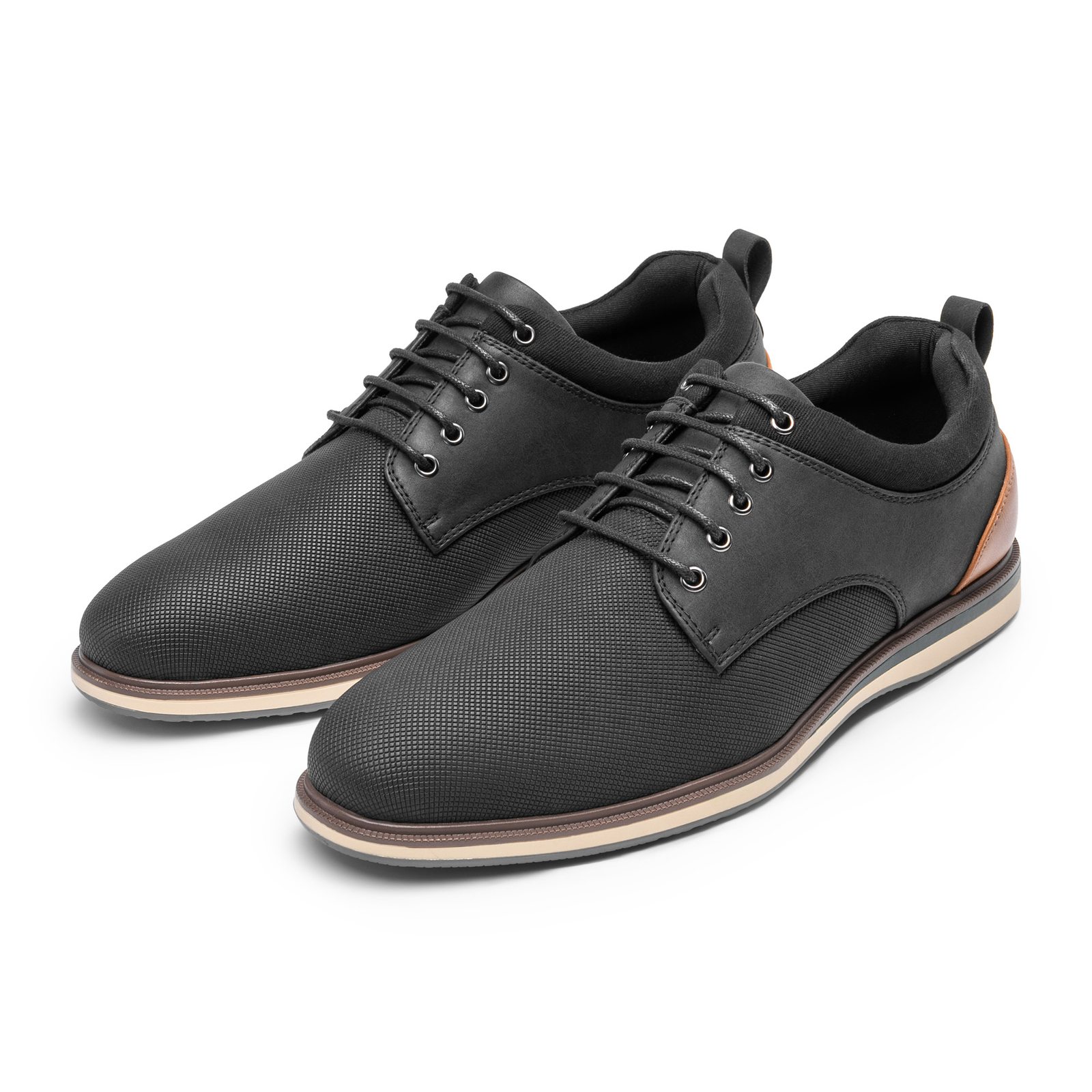 Sharp Charcoal Formal Shoes