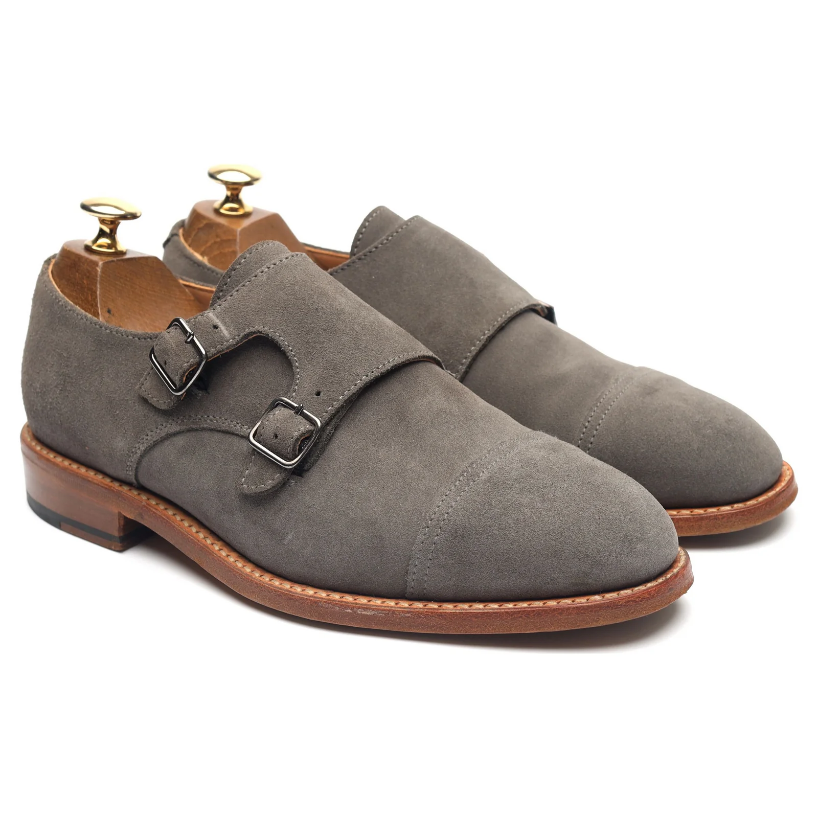 Sharp Grey Monk Straps
