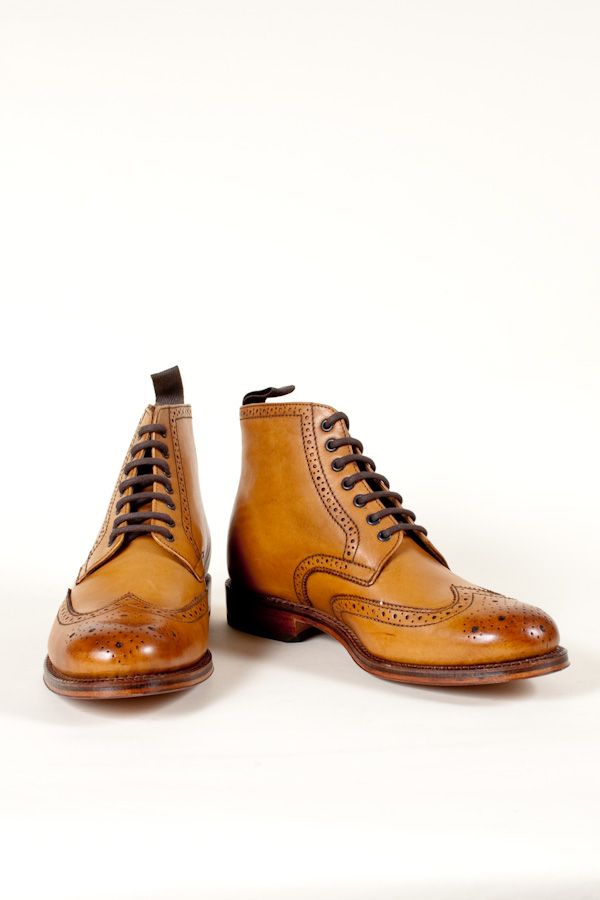 Sharp Tan Brogues