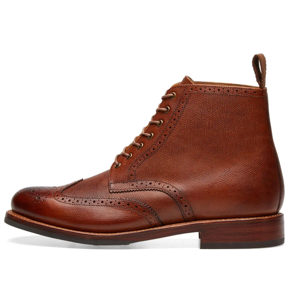Sharp Tan Brogues