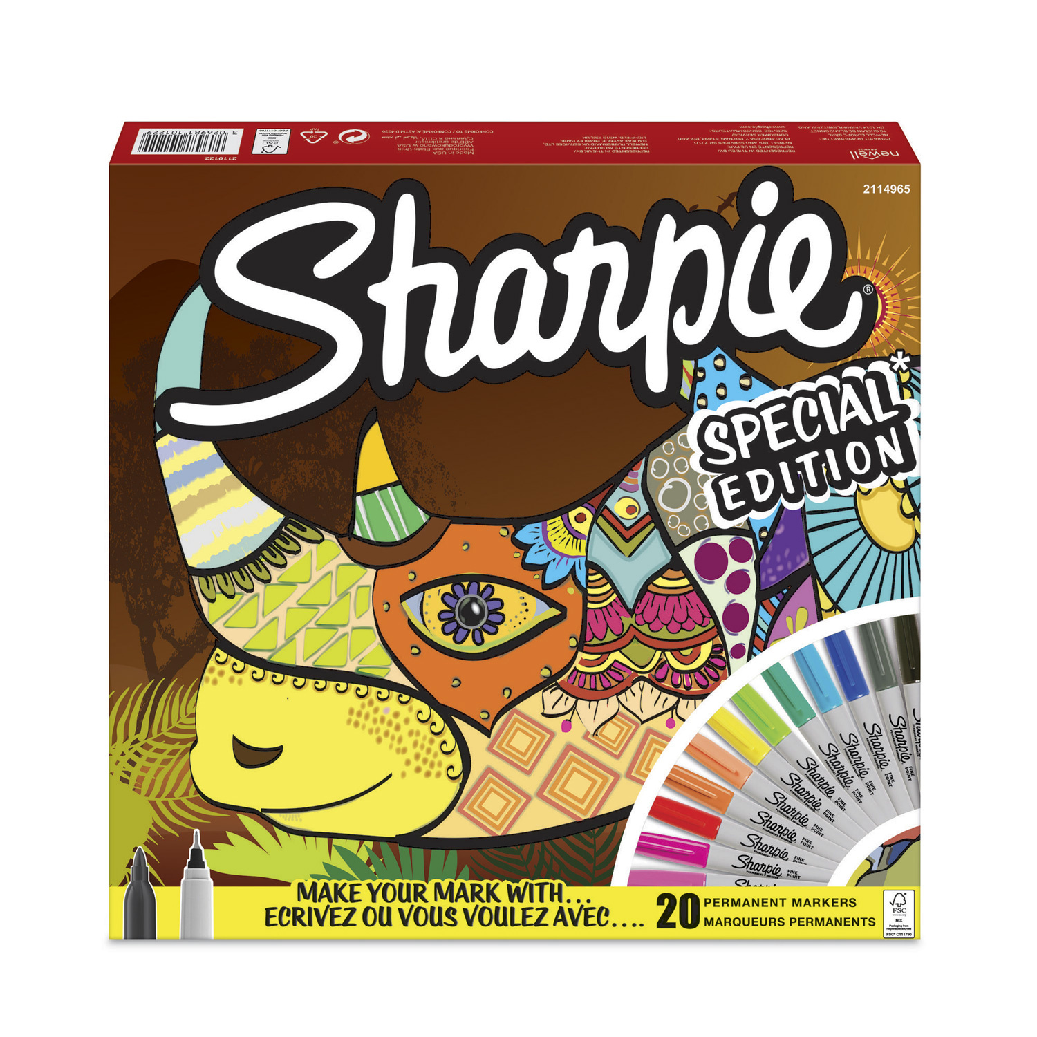 Sharpie Permanent Marker - 20 Pack