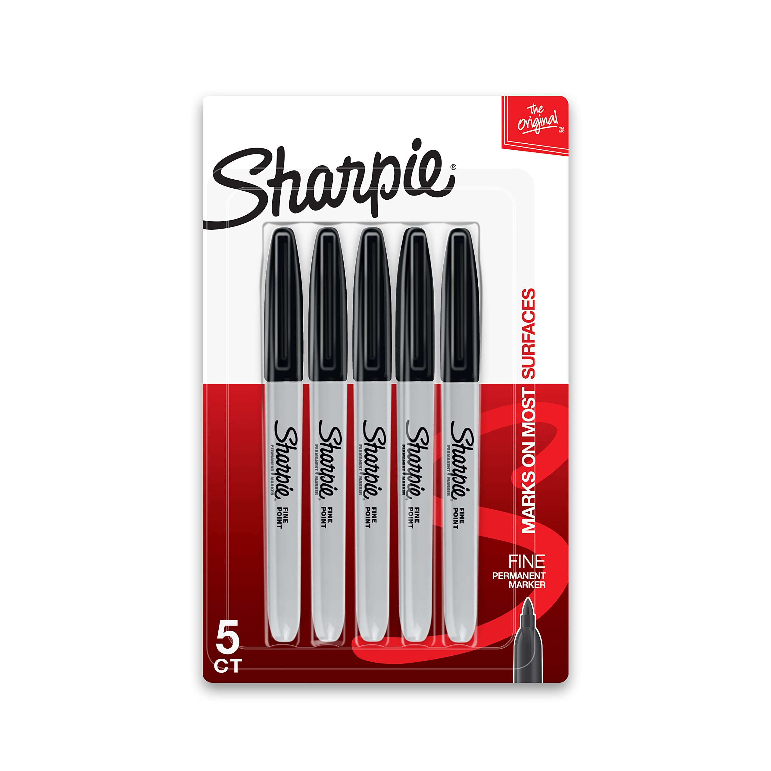 Sharpie Permanent Marker - 5 Pack