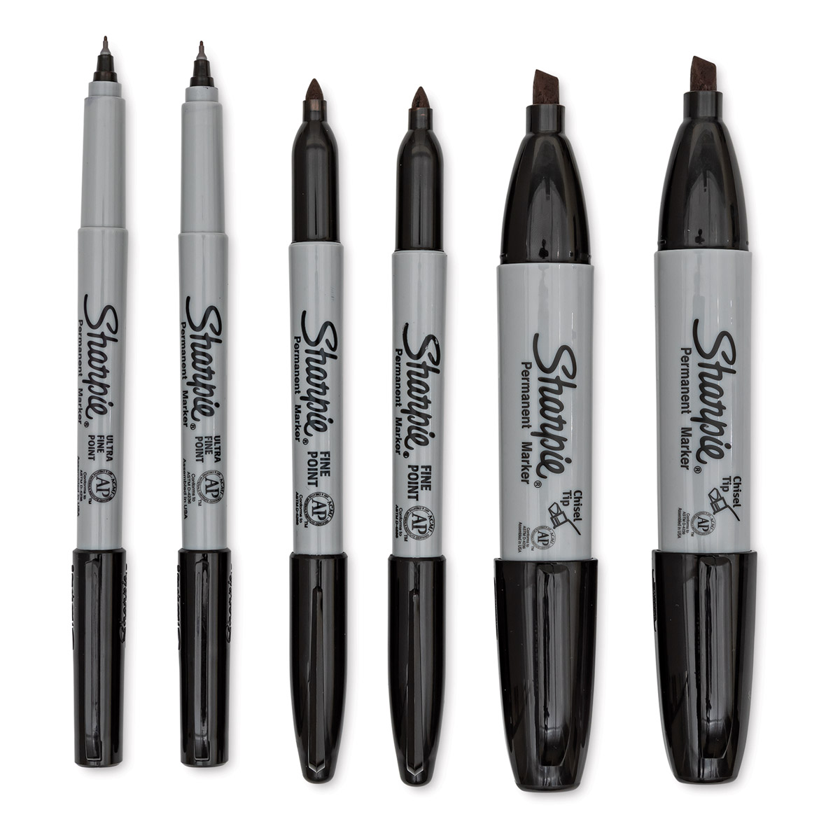 Sharpie Permanent Marker - Assorted - 6 Pack