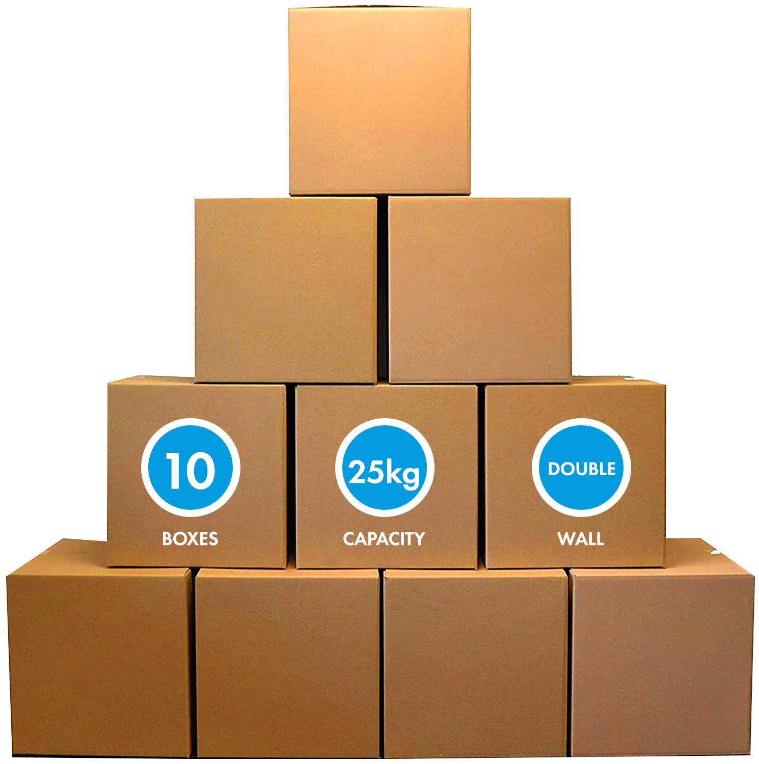 Shipping Box - 45x45x45cm - 10 Pack