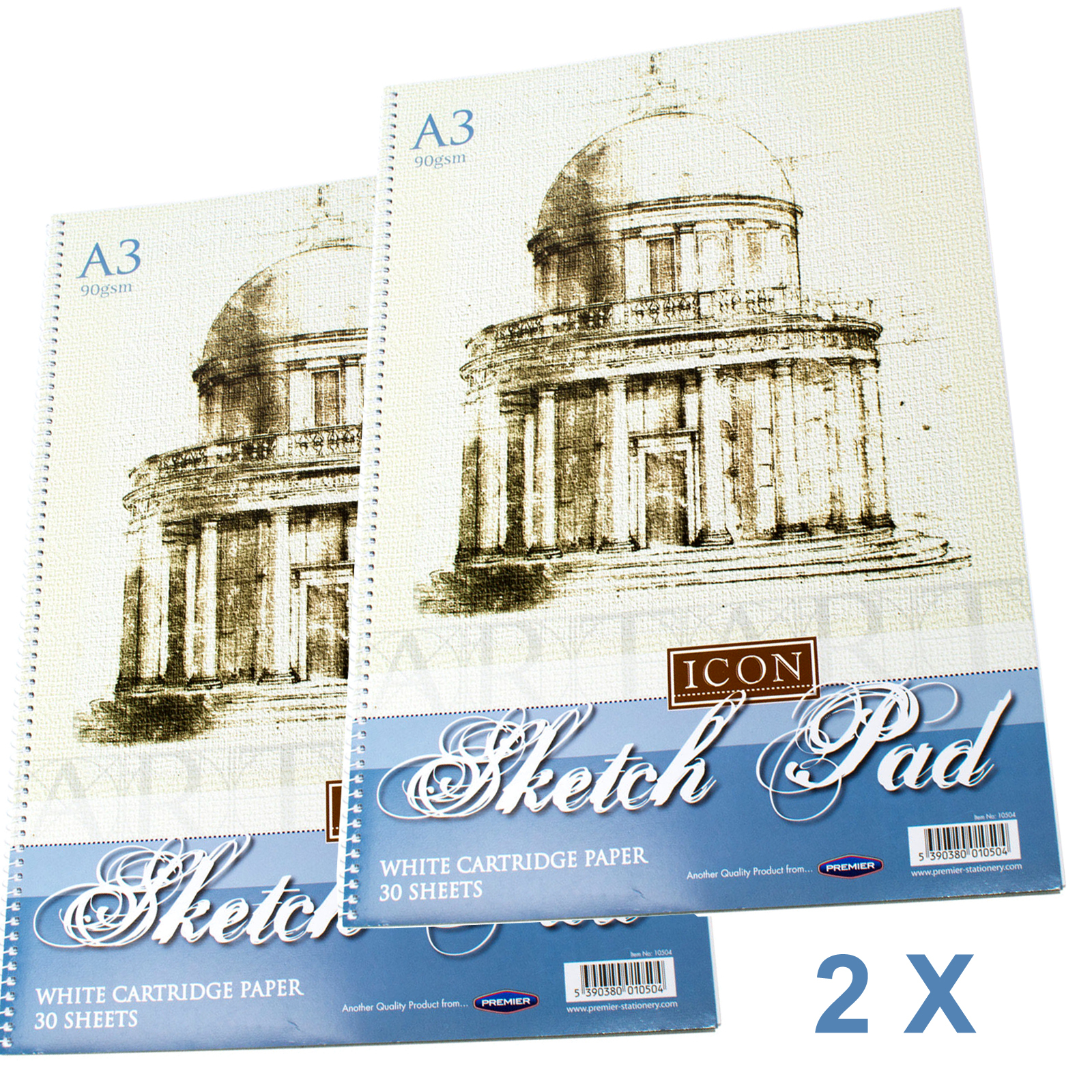 Sketch Pad - A3 - 50 Sheets - 180gsm
